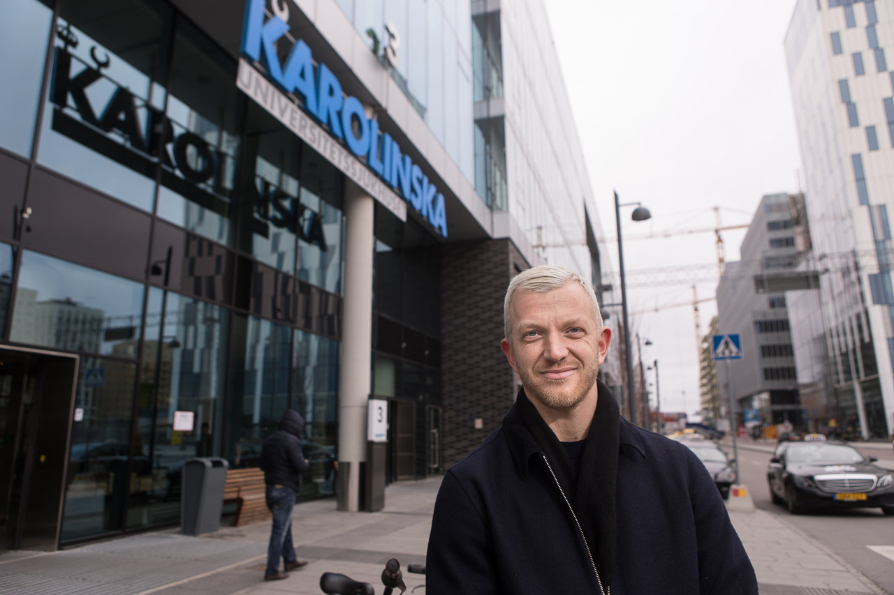 Jonas Lindberg framför NKS