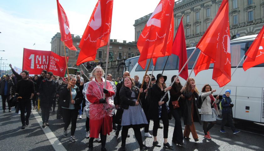 1 maj 2019. Foto: Torbjörn Granrot