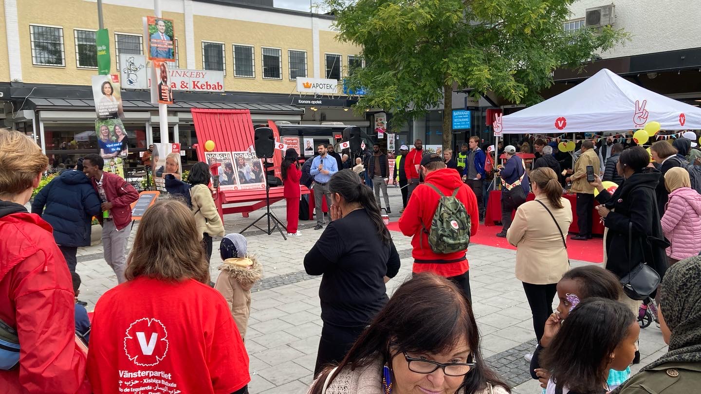 Valkampanj Vänsterpartiet
